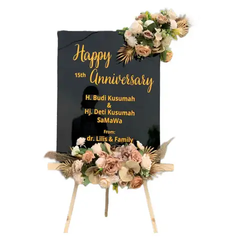 Papan Bunga Akrilik Ruko Yasmin Bogor